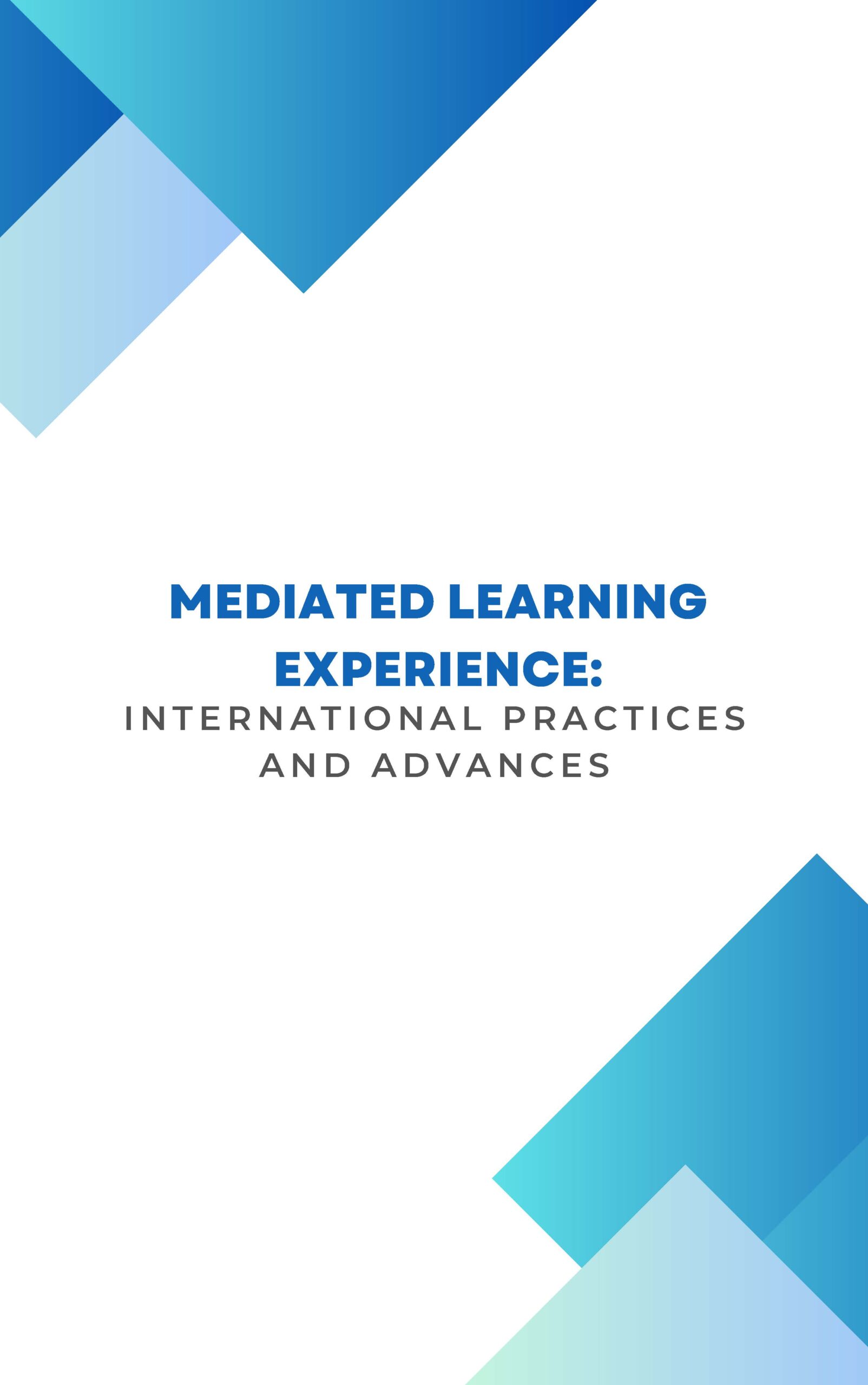 Mediated Learning Experience: International Practices And Advances ...